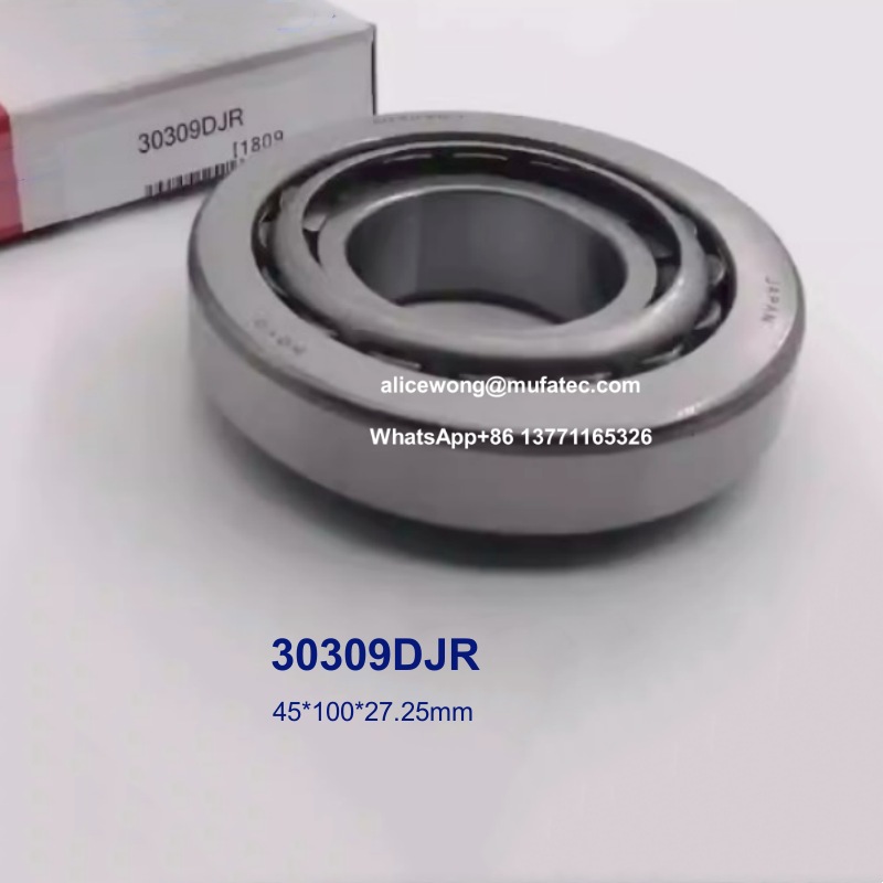 30309DJR automotive bearings special taper roller bearings 45*100*27.25mm