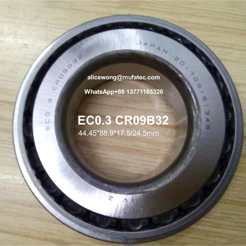 CR0.3 CR09B32 CR09B32 automotive differential bearings taper roller bearings 44.45*88.9*17.5/24.5mm