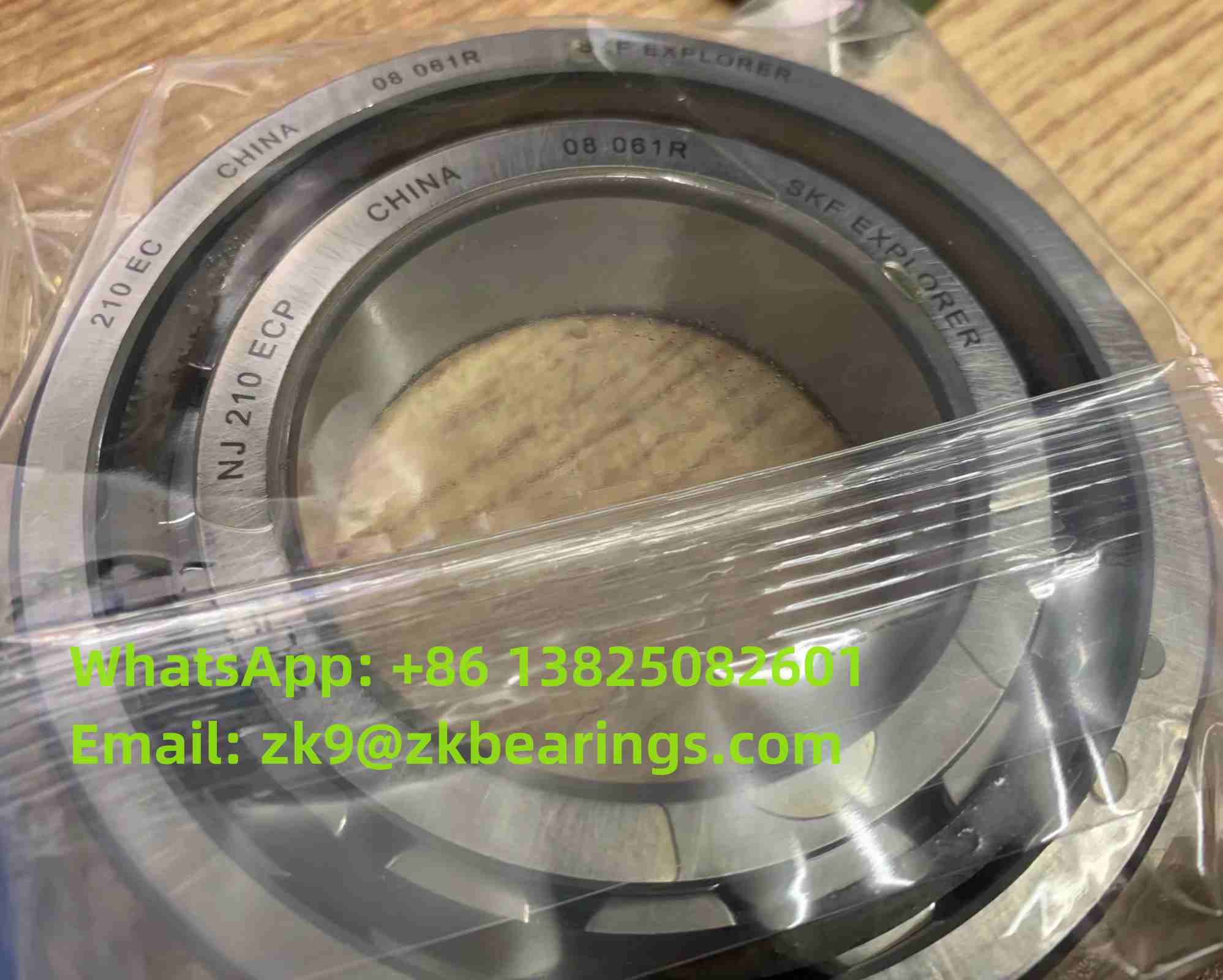 NJ 210 ECP Single Row Cylindrical Roller Bearing 50x90x20 mm