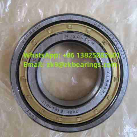 NJ 207 ECM Single Row Cylindrical Roller Bearing 35x72x17 mm