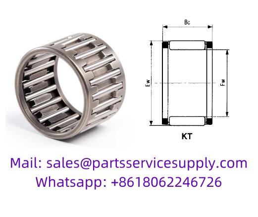 KT404820 Needle Roller Bearing (Alt P/N: K40X48X20, FWJV-404820, K40X48X20F)