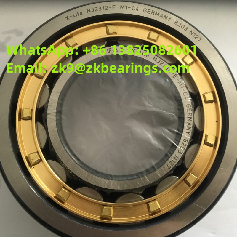 NJ 2312 ECM Single Row Cylindrical Roller Bearing 60x130x46 mm