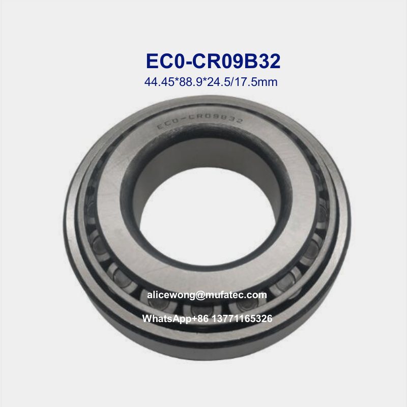 EC0-CR09B32 CR09B32 auto differential bearings inch taper roller bearings 44.45*88.9*17.5/24.5mm