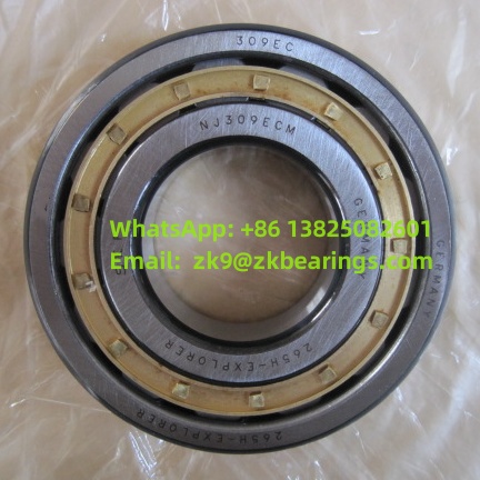 NJ 309 ECP Single Row Cylindrical Roller Bearing 45x100x25 mm