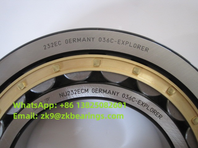 NJ 232 ECM Single Row Cylindrical Roller Bearing 160x290x48 mm