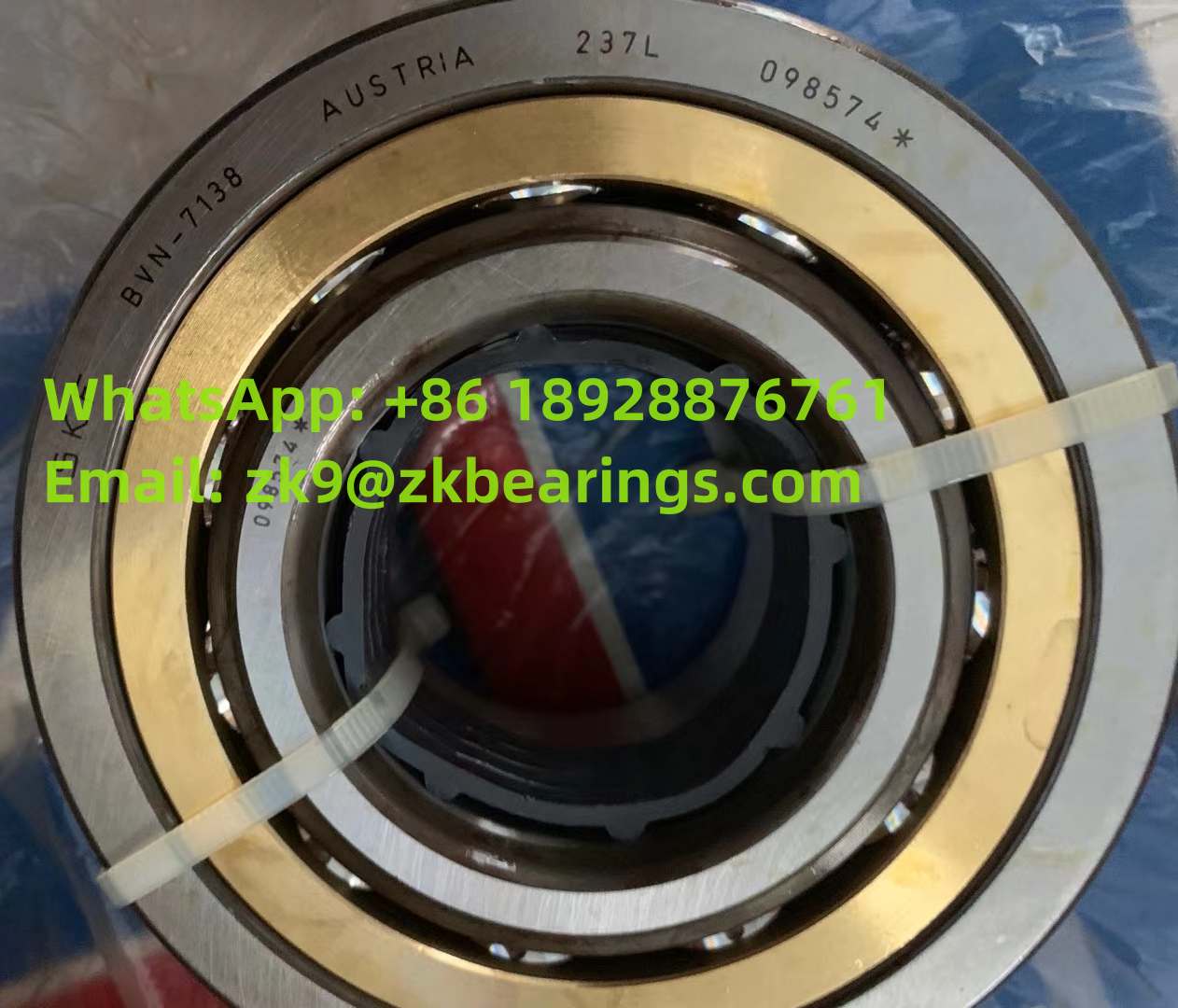 Air Compressor Bearing BVN-7138 Angular Contact Ball Bearing