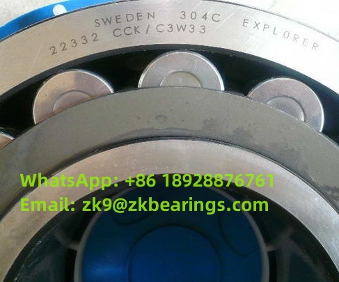 22332 CCK/C3W33 Spherical Roller Bearing 160x340x114 mm