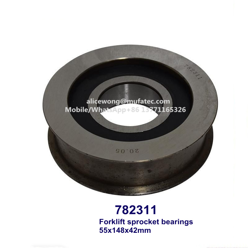 782311 forklift sprocket bearings non-standard ball bearings 55x148x42mm