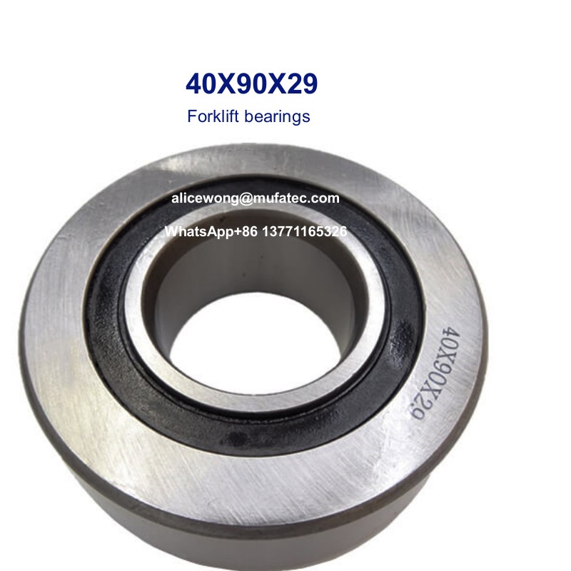 40x90x29 forklift bearings heavy duty ball bearings