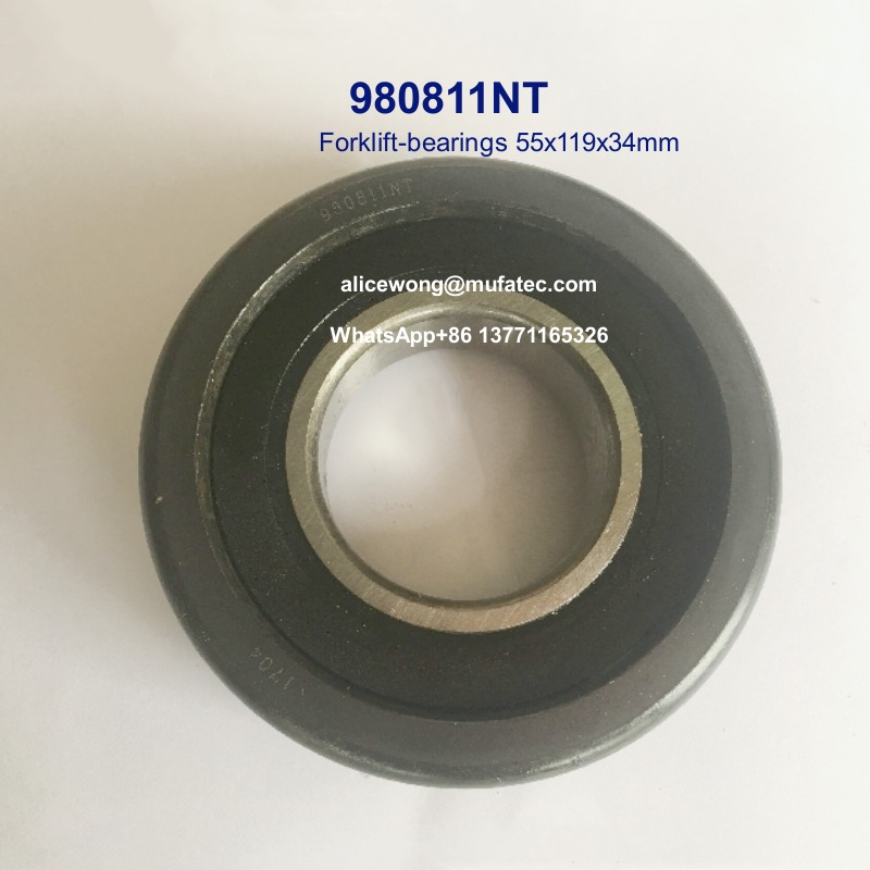 980811NT forklift bearings non-standard ball bearings 55x119x34mm