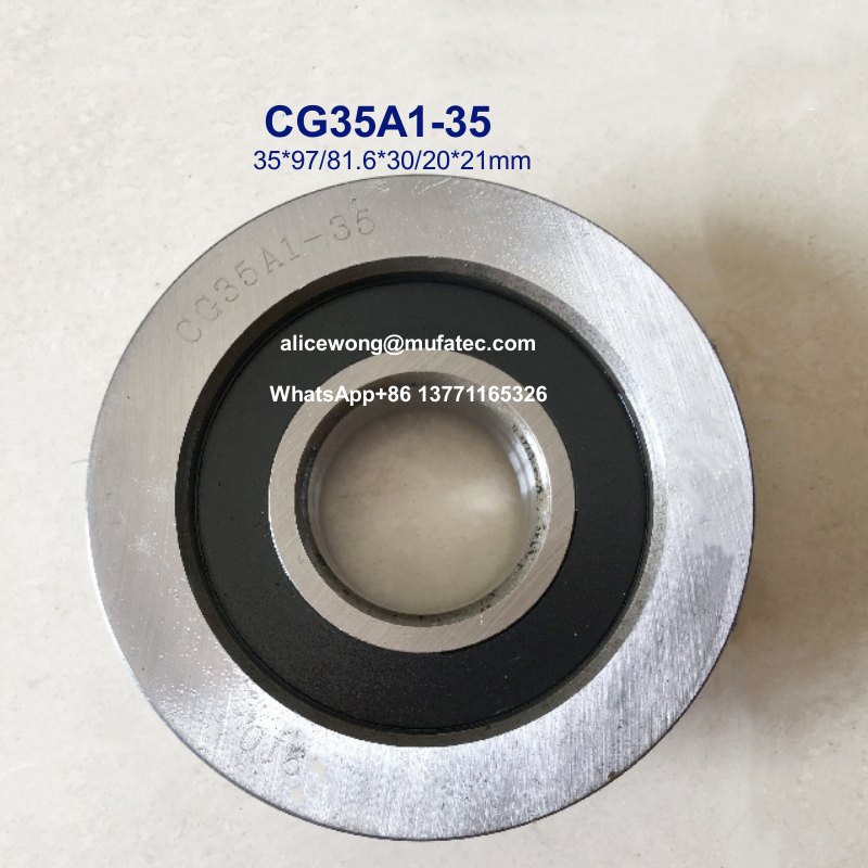 CG35A1-35 forklift bearings H-type flanged bearings 35*97/81.6*30/20*21mm