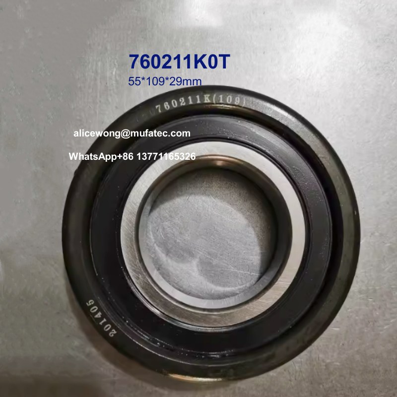 760211K0T forklift bearings special ball bearings 55*109*29mm