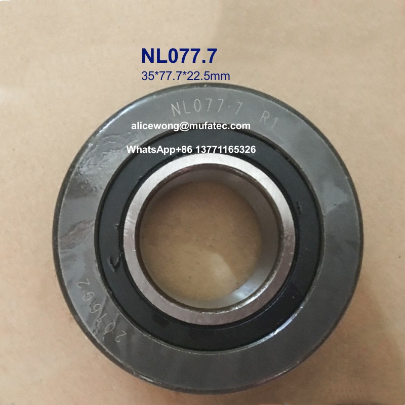 NL077.7 forklift bearings heavy duty bearings 35*77.7*22.5mm