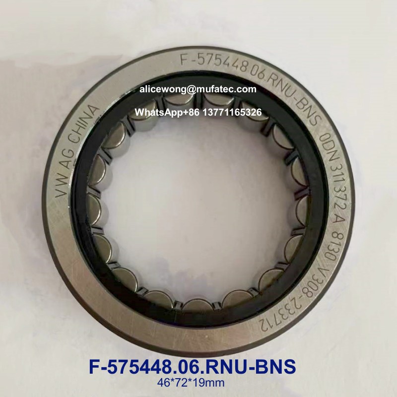 F-575448.06.RNU-BNS F-575448 printing bearings cylindrical roller bearings 46*72*19mm