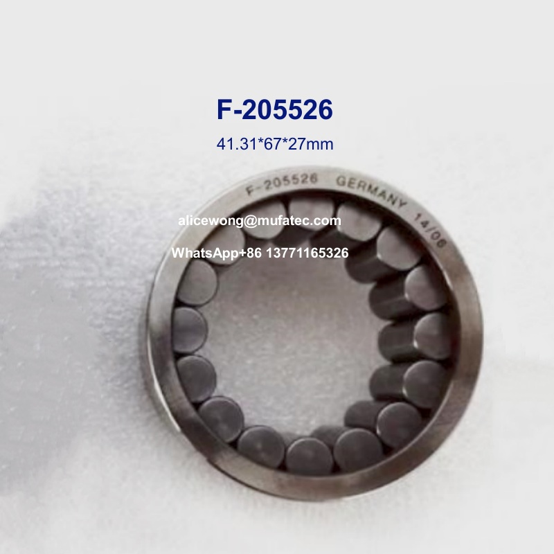 F-205526 hydraulic pump bearings full complement cylindrical roller bearings 41.31*67*27mm