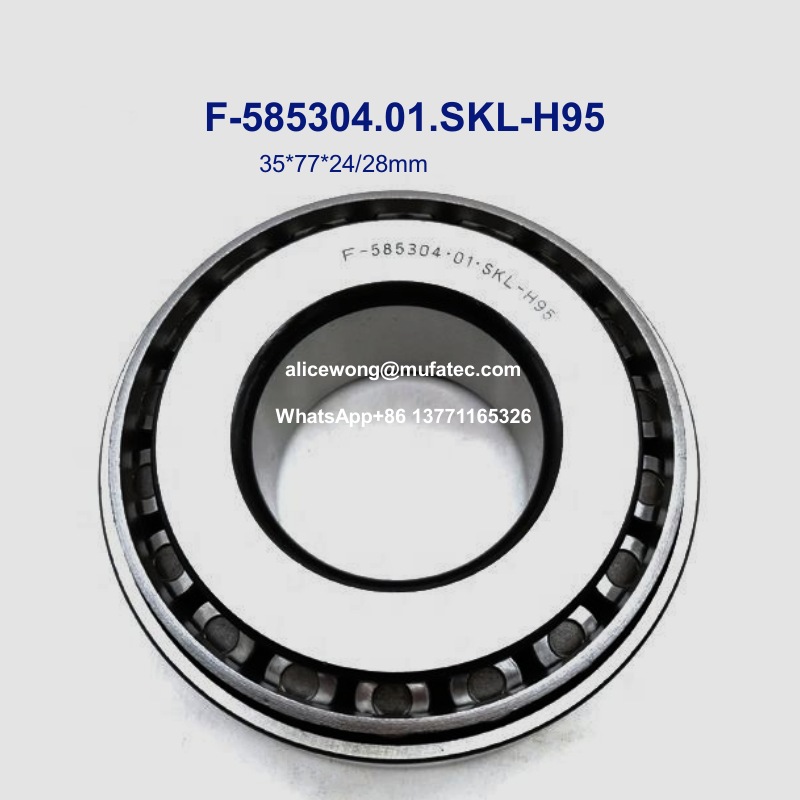 F-585304.01.SKL-H95 automotive differential bearings taper roller bearings 35*77*24/28mm