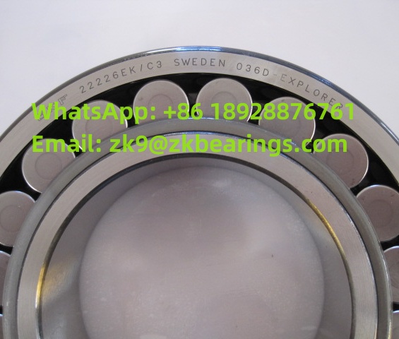 22226 EK/C3 Spherical Roller Bearing 130x230x64 mm