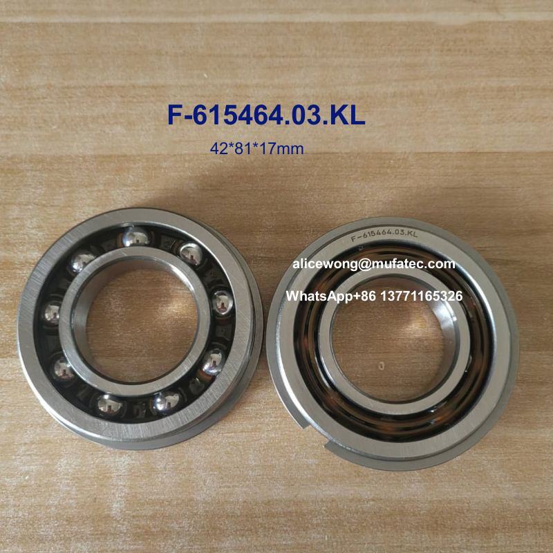 F-615464.03.KL F-615464 automotive transmission bearings special ball bearings with snap ring 42*81*17mm