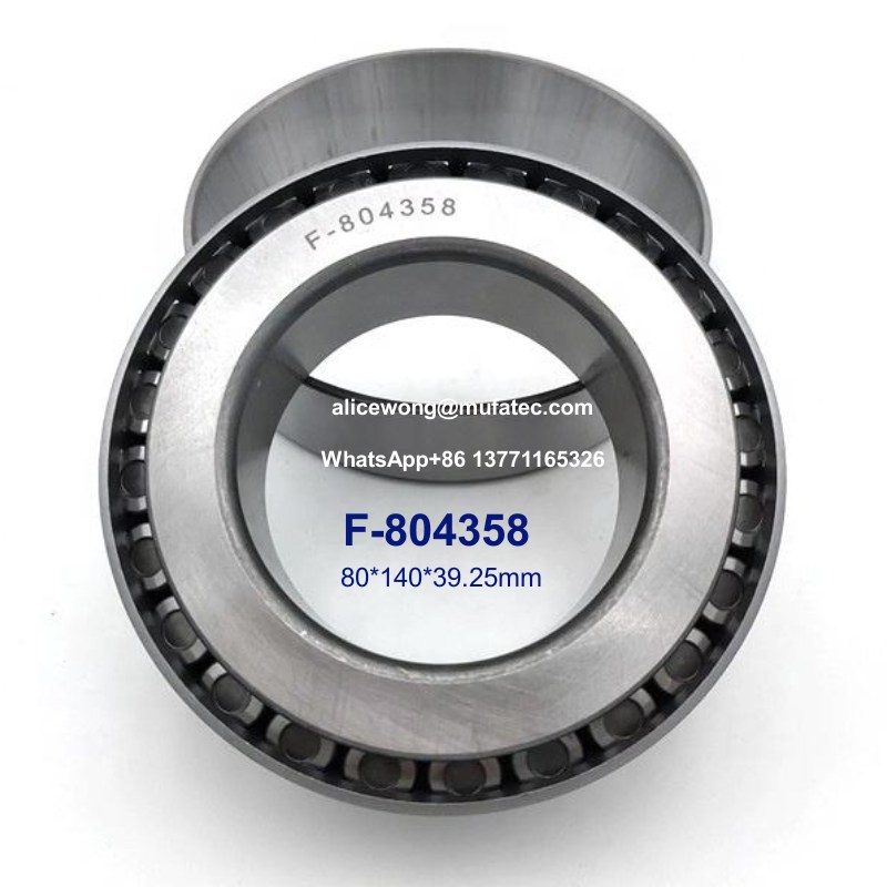 F-804358 imperial tape roller bearings 80*140*39.25mm