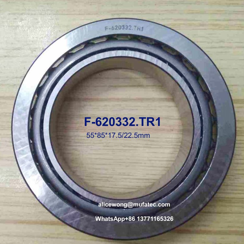 F-620332.TR1 auto transmission bearings taper roller bearings 55*85*17.5/22.5mm