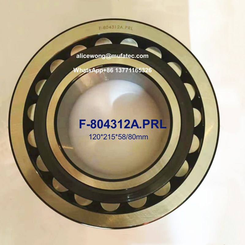 F-804312A.PRL concrete mixer truck bearings radial spherical roller bearings 120*215*58/80mm