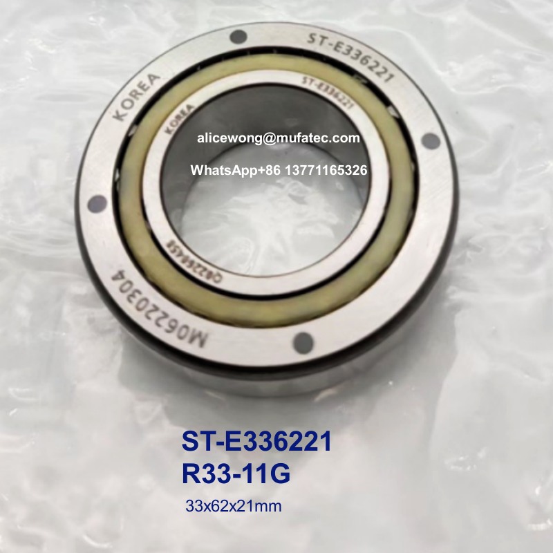 ST-E336221 R33-11G automotive differential bearings nylon cage taper roller bearings 33x62x21mm