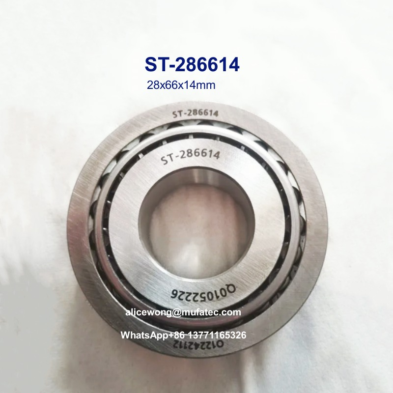 ST-286614 automotive gearbox bearings taper roller bearings 28x66x14mm