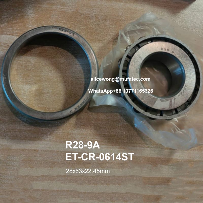 R28-9A ET-CR-0614ST automobile bearings imperial taper roller bearings 28x63x22.45mm