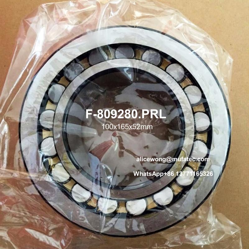 F-809280.PRL concrete mixer bearings spherical roller bearings 100x165x52mm