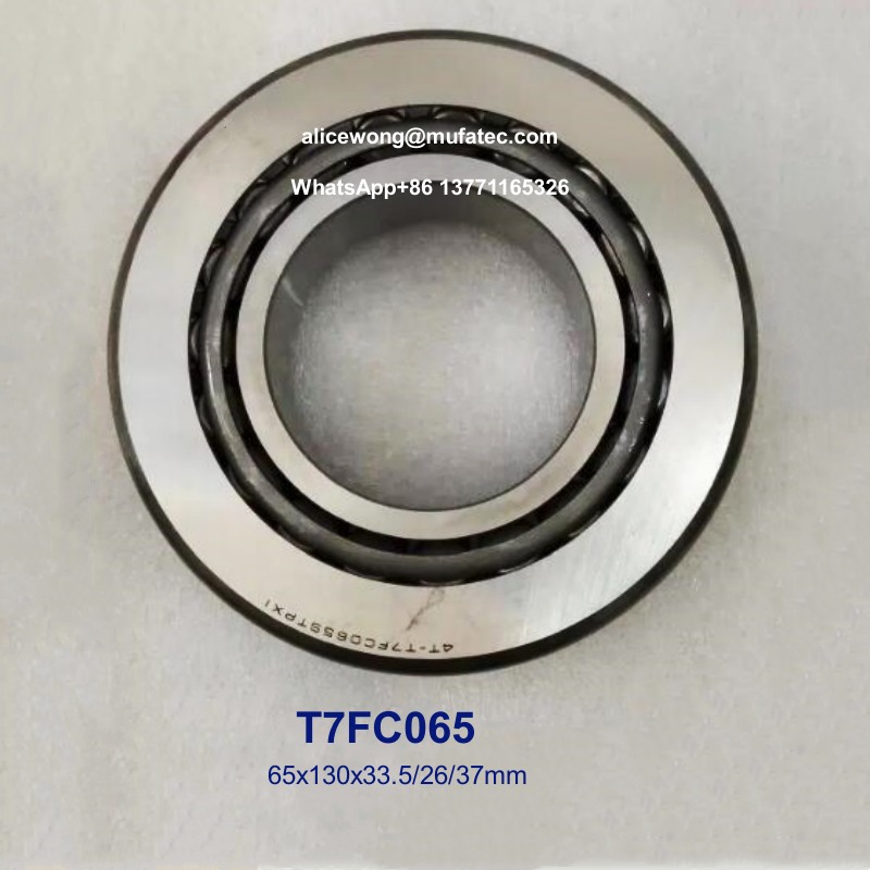 T7FC065 hydraulic pump bearings inch taper roller bearnigs 65x130x33.5/26/37mm