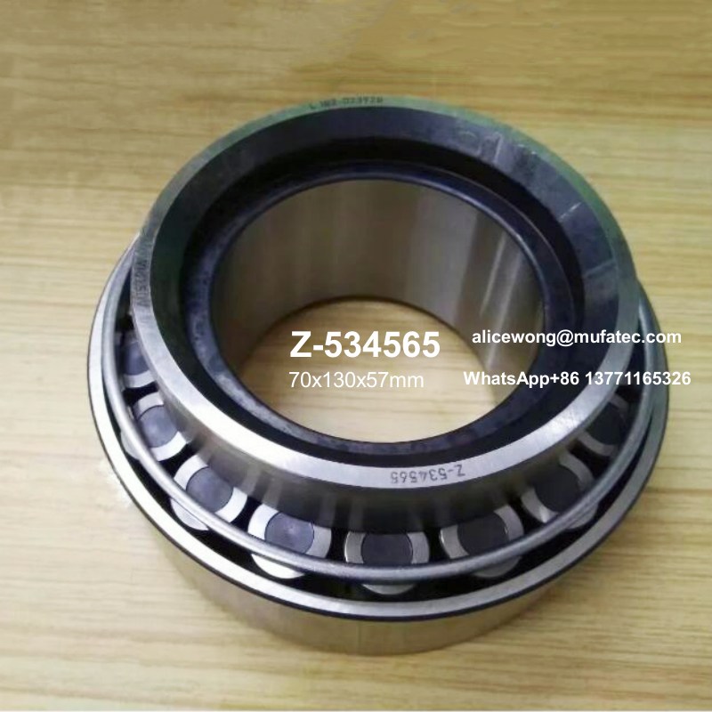 Z-534565 truck front shaft bearings taper roller bearings 70x130x57mm