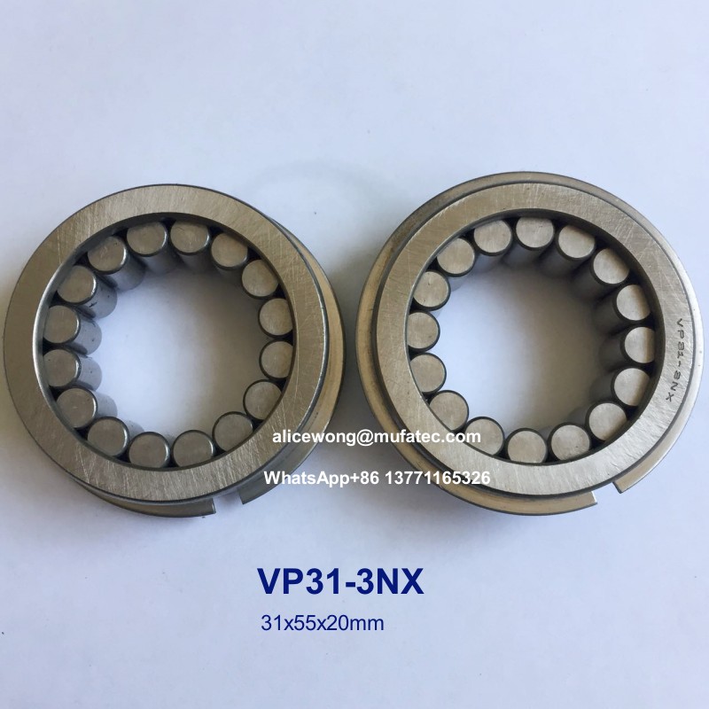 VP31-3NX auto gearbox bearings cylindrical roller bearings with snap ring 31x55x20mm