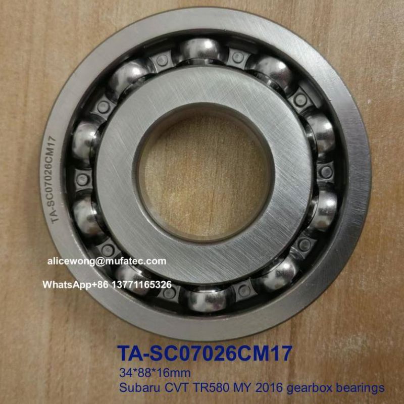 TA-SC07026CM17 TA SC07D26CM17 Subaru CVT TR580 MY 2016 auto gearbox bearings 34*88*16mm