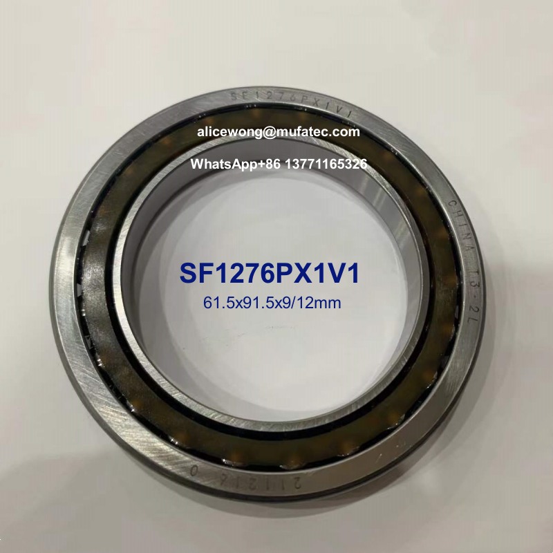 SF1276PX1V1 auomotive bearings thin wall ball bearings 61.5x91.5x9/12mm