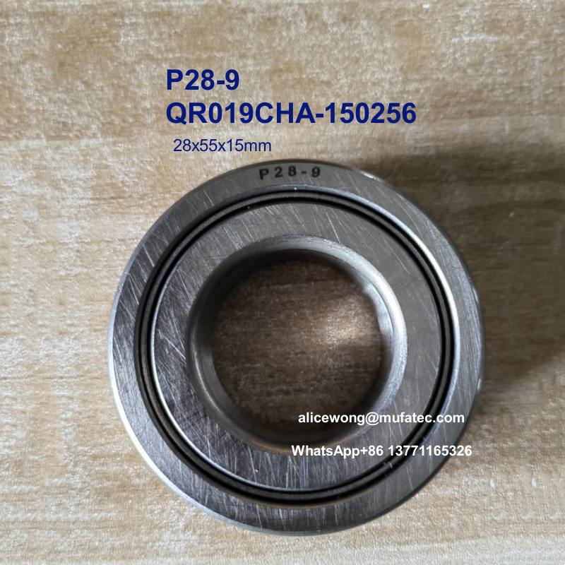 P28-9 QR019CHA-1502565 front driven pulley cone bearing cylindrical roller bearings 28x55x15mm