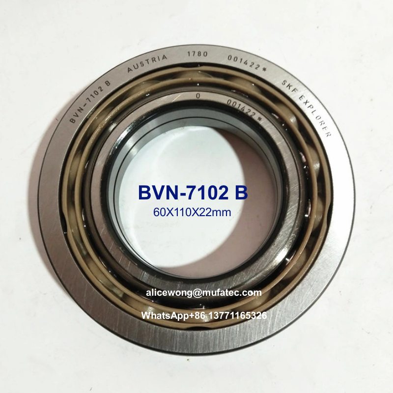 BVN-7102 B air compressor bearings nylon cage ball bearings 60X110X22mm