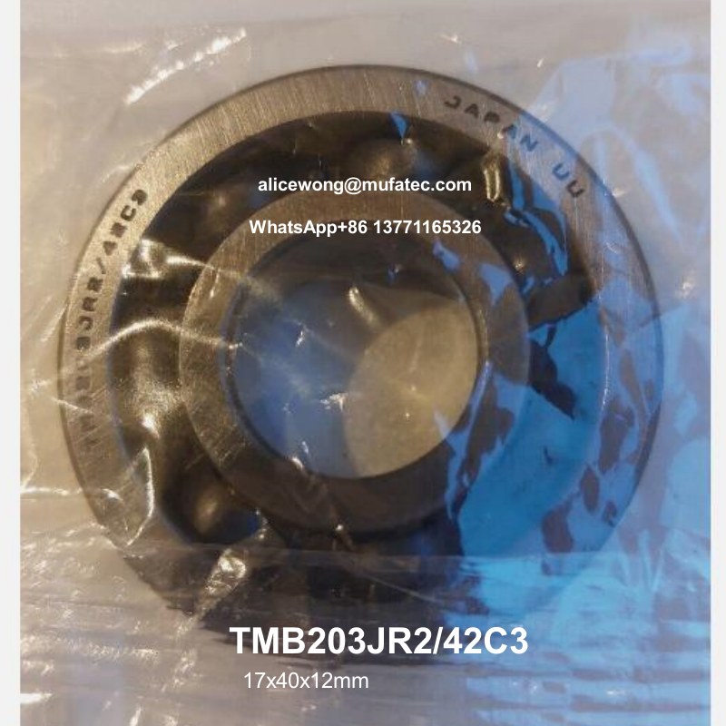 TMB203JR2-42C3 TMB203 single row deep groove ball bearing 17x40x12 mm