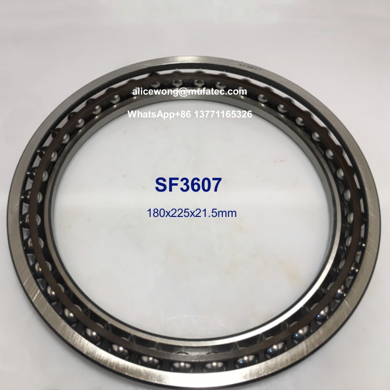 SF3607 travel reduction bearings thin section ball bearings 180x225x21.5mm