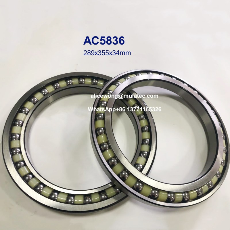 AC5836 AC-5836 high quality excavator bearings for Hyundai excavator R200 289x355x34mm