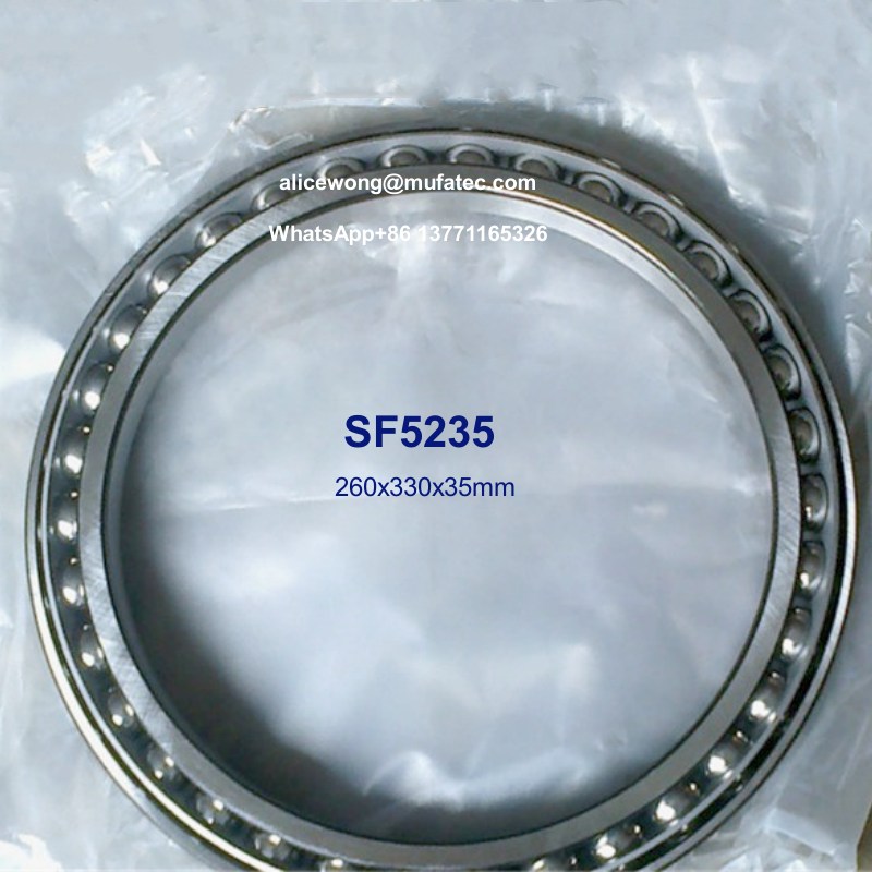 SF5235 excavator bearings high precision angular contact ball bearings 260x330x35mm