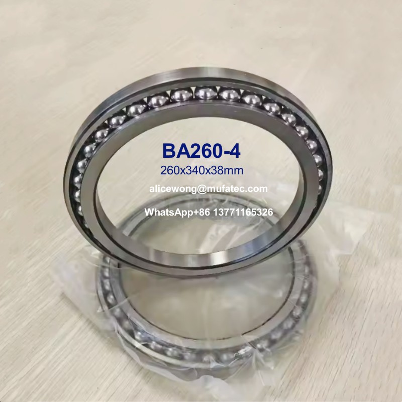 BA260-4 excavator bearings high precision ball bearings 260x340x38mm