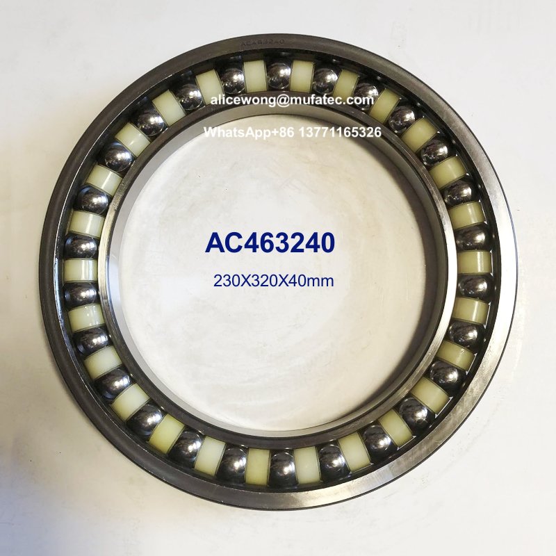 AC463240 travel reduction gear box bearing high precision thin section ball bearings 230X320X40mm