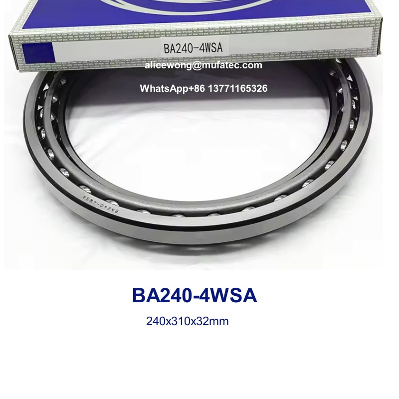 BA240-4WSA excavator bearings thin section ball bearings 240x310x32mm