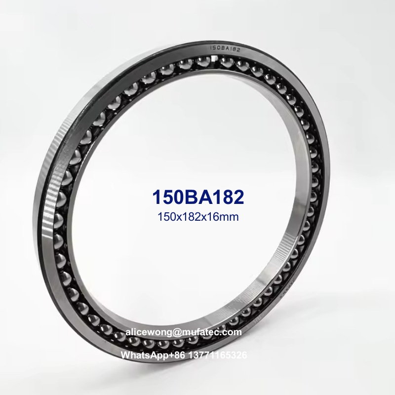 150BA182 excavator bearings thin section ball bearings 150x182x16mm