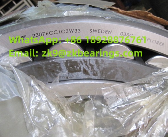 23076 CC/C3W33 Spherical Roller Bearing 380x560x135 mm