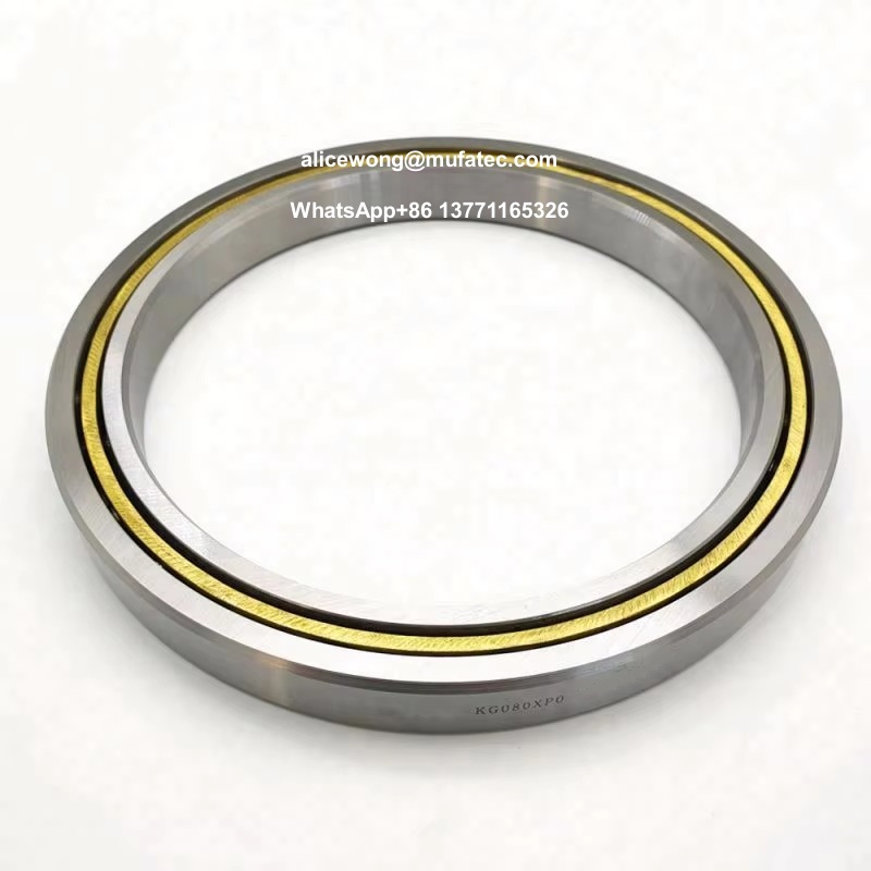 KG080XP0 thin section bearings deep groove ball bearings 203.2x254x25.4mm