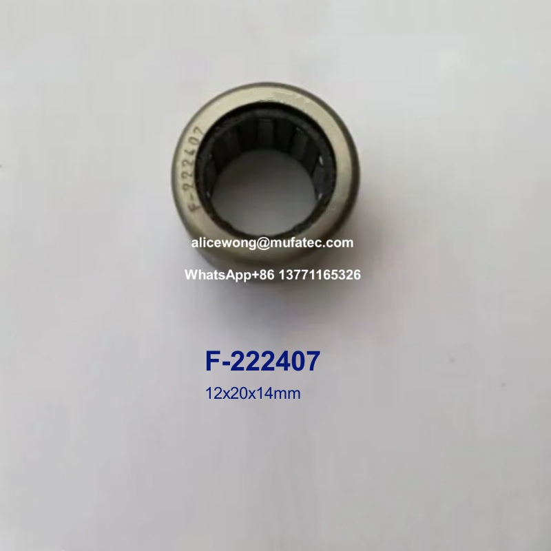 F-222407 printing bearings needle roller bearings without inner ring 12x20x14mm