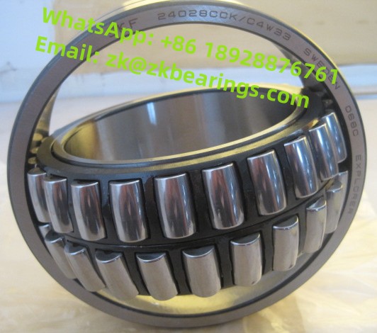 24028 CCK/C4W33 Spherical Roller Bearing 140x210x69 mm