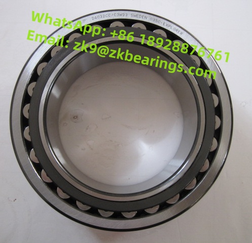 24032 CC/C3W33 Spherical Roller Bearing 160x240x80 mm