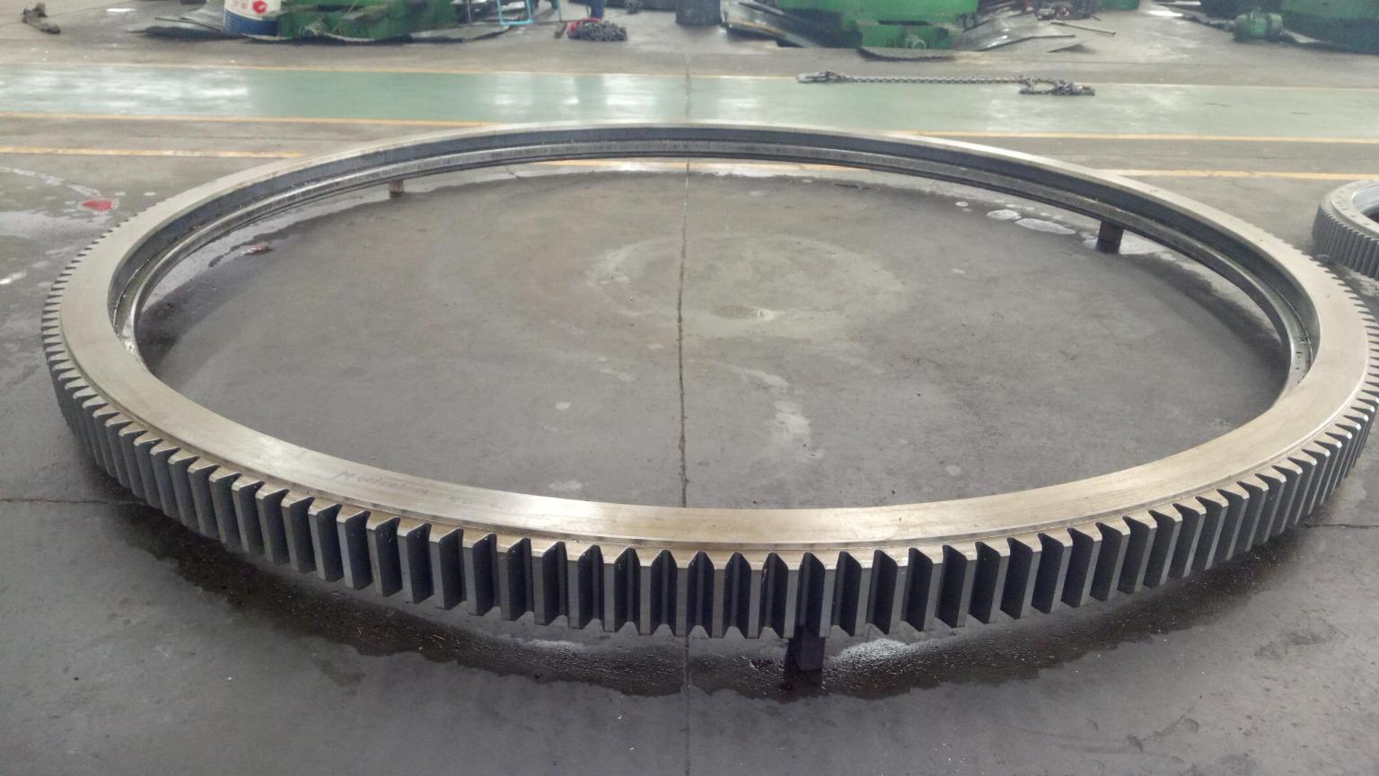 Factory manufacturer SOR50/2240 ball bearing slew gear ring swing circle for filling equipment